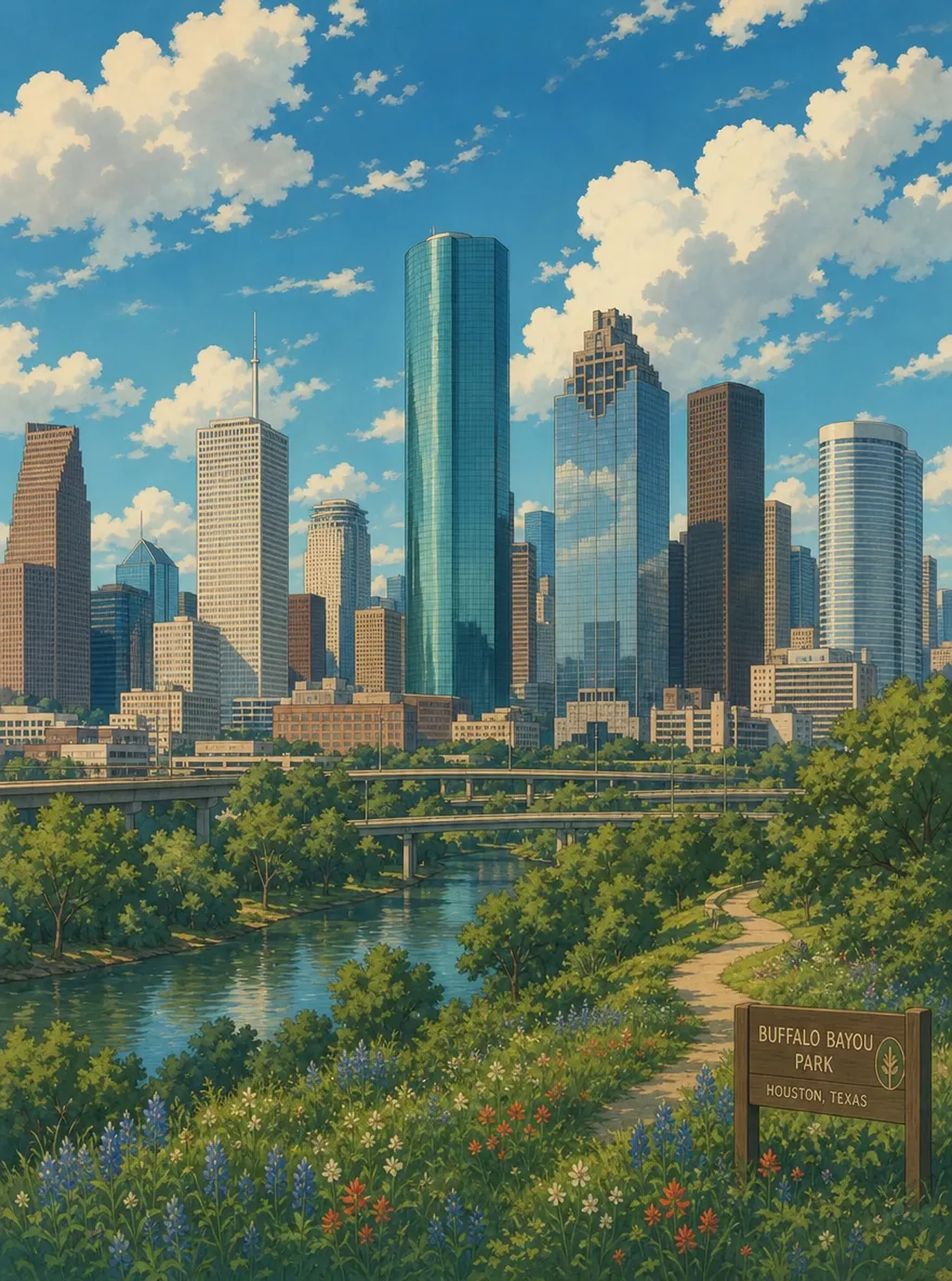 Houston skyline